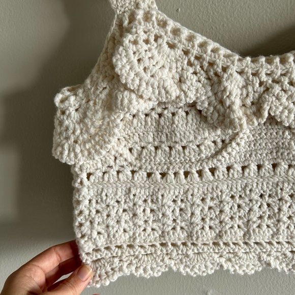 Sea New York Rylee Crochet Tank | Size Small | Good Pre-Owned - Picture 7 of 15